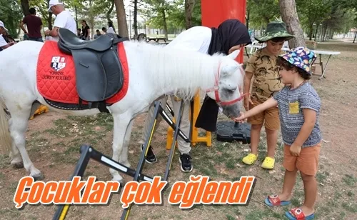 Çocuklar çok eğlendi