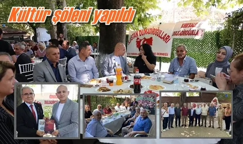 Kültür şöleni yapıldı