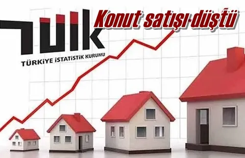 Konut satışı düştü