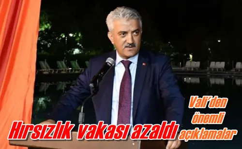 Hırsızlık vakası azaldı