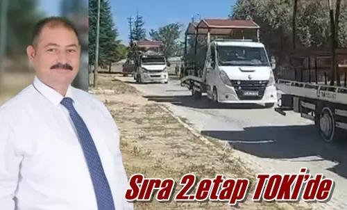 Sıra 2.etap TOKİ’de