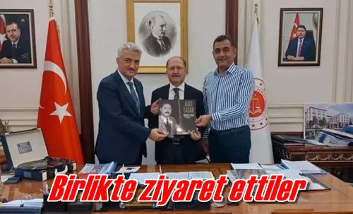 Birlikte ziyaret ettiler