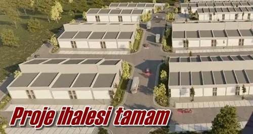 Proje ihalesi tamam