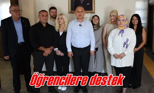 Öğrencilere destek