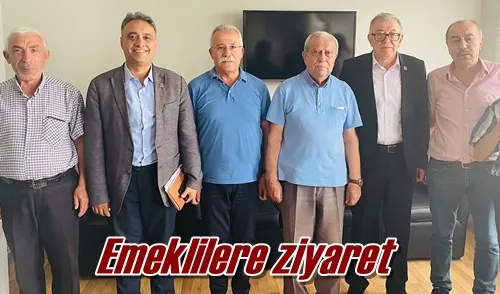 Emeklilere ziyaret