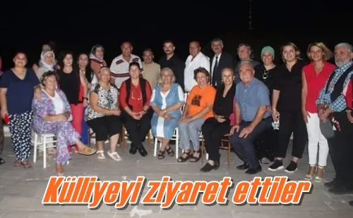 Külliyeyi ziyaret ettiler