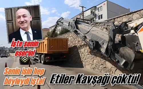 Etiler Kavşağı çöktü!