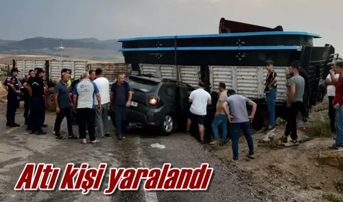 Altı kişi yaralandı