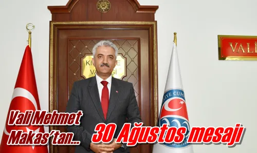 30 Ağustos mesajı