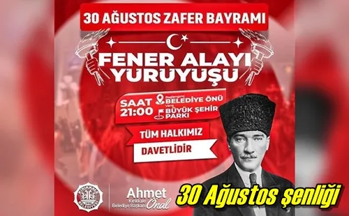 30 Ağustos şenliği