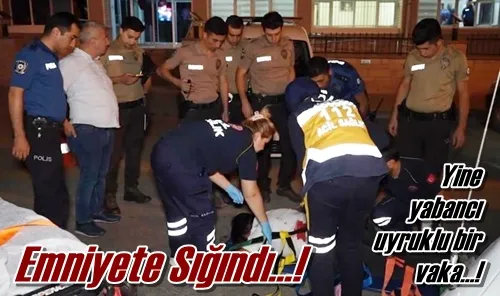 Emniyete Sığındı…!