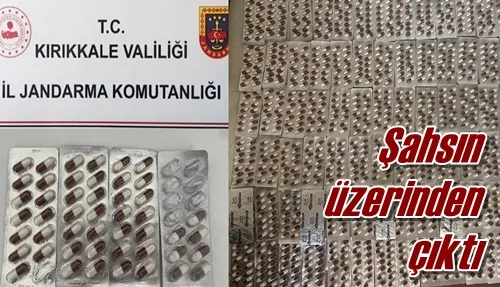 Şahsın üzerinden çıktı