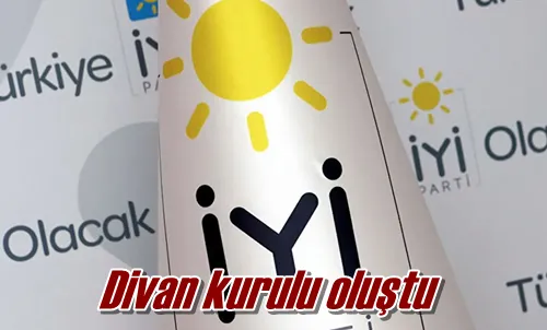 Divan kurulu oluştu