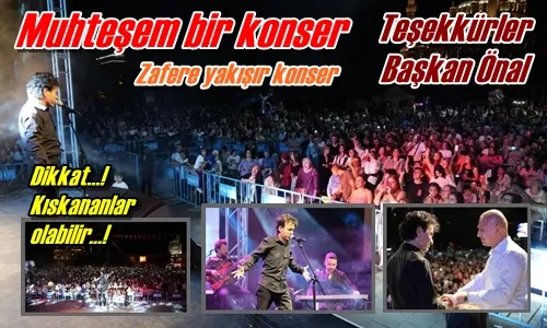 Muhteşem bir konser