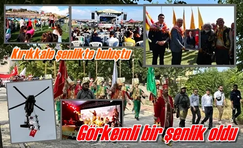 Görkemli bir şenlik oldu