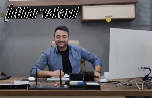 İntihar vakası!