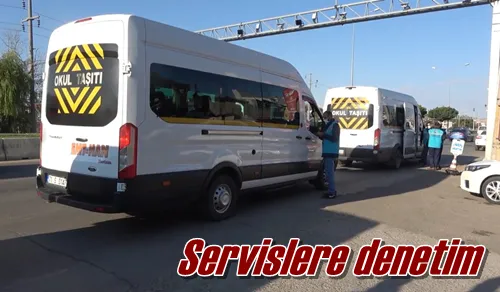 Servislere denetim