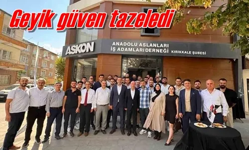 Geyik güven tazeledi