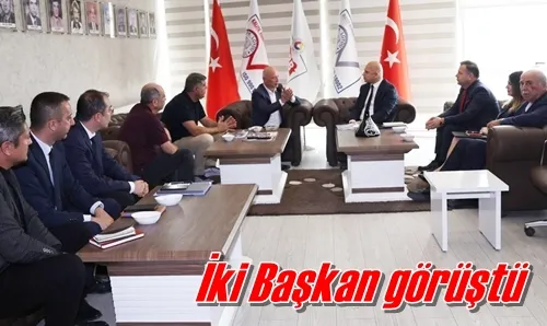 İki Başkan görüştü