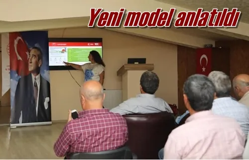 Yeni model anlatıldı