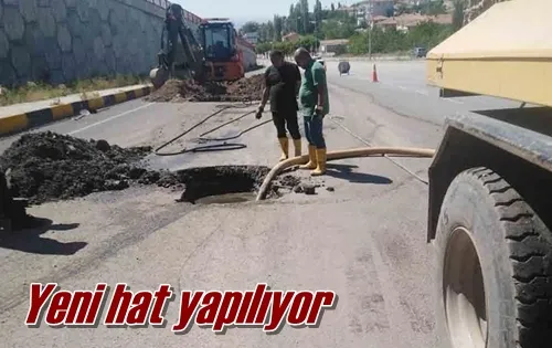 Yeni hat yapılıyor