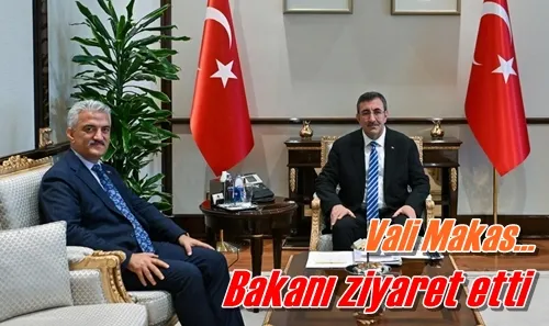 Bakanı ziyaret etti