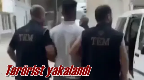 Terörist yakalandı