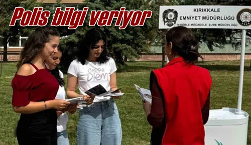 Polis bilgi veriyor