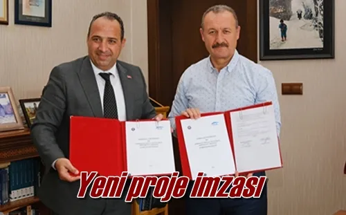 Yeni proje imzası