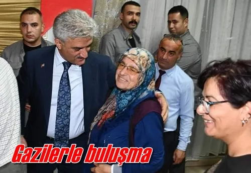 Gazilerle buluşma