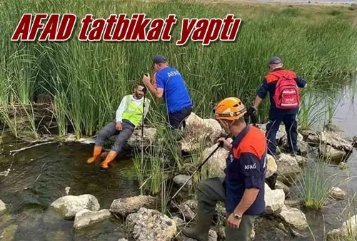 AFAD tatbikat yaptı