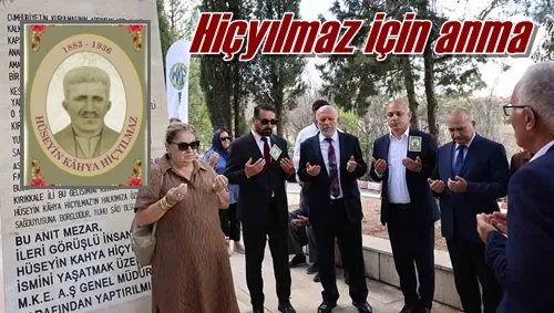 Hiçyılmaz için anma