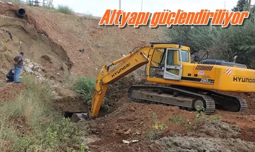 Altyapı güçlendiriliyor