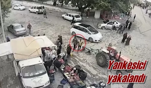 Yankesici yakalandı