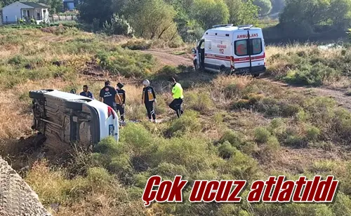 Çok ucuz atlatıldı