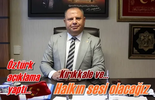 Halkın sesi olacağız