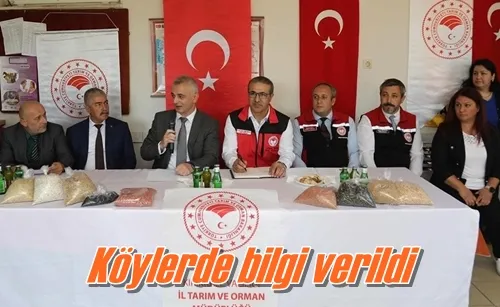 Köylerde bilgi verildi