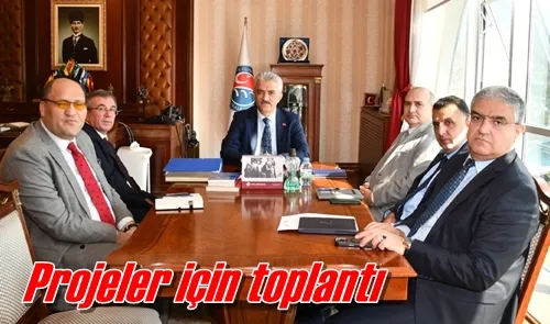 Projeler için toplantı