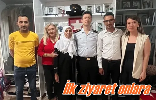 İlk ziyaret onlara