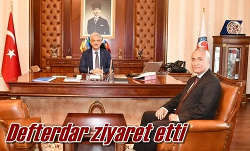 Defterdar ziyaret etti