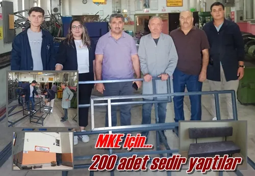 200 adet sedir yaptılar