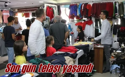 Son gün telaşı yaşandı