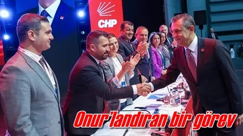 Onur’landıran bir görev