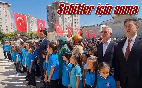 Şehitler için anma