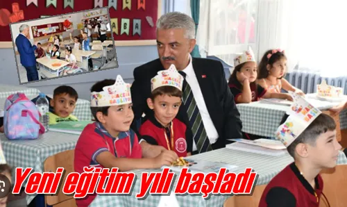 Yeni eğitim yılı başladı