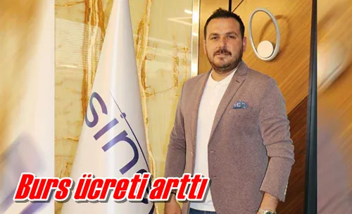 Burs ücreti arttı