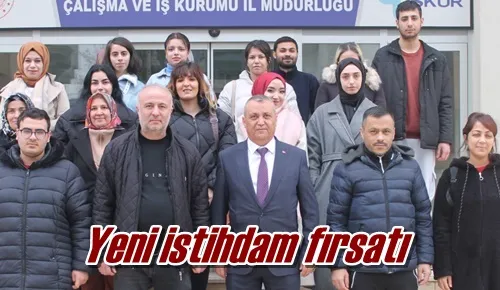 Yeni istihdam fırsatı