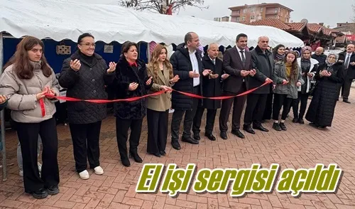 El işi sergisi açıldı