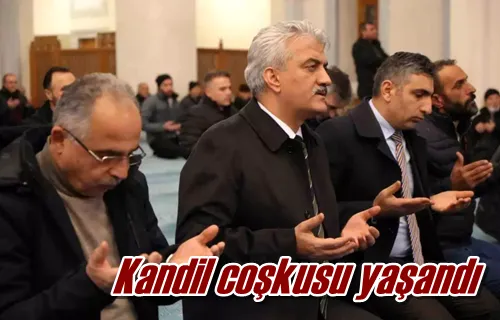 Kandil coşkusu yaşandı