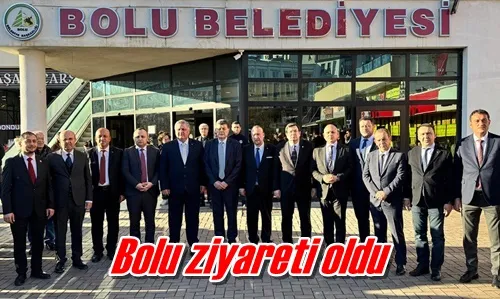 Bolu ziyareti oldu